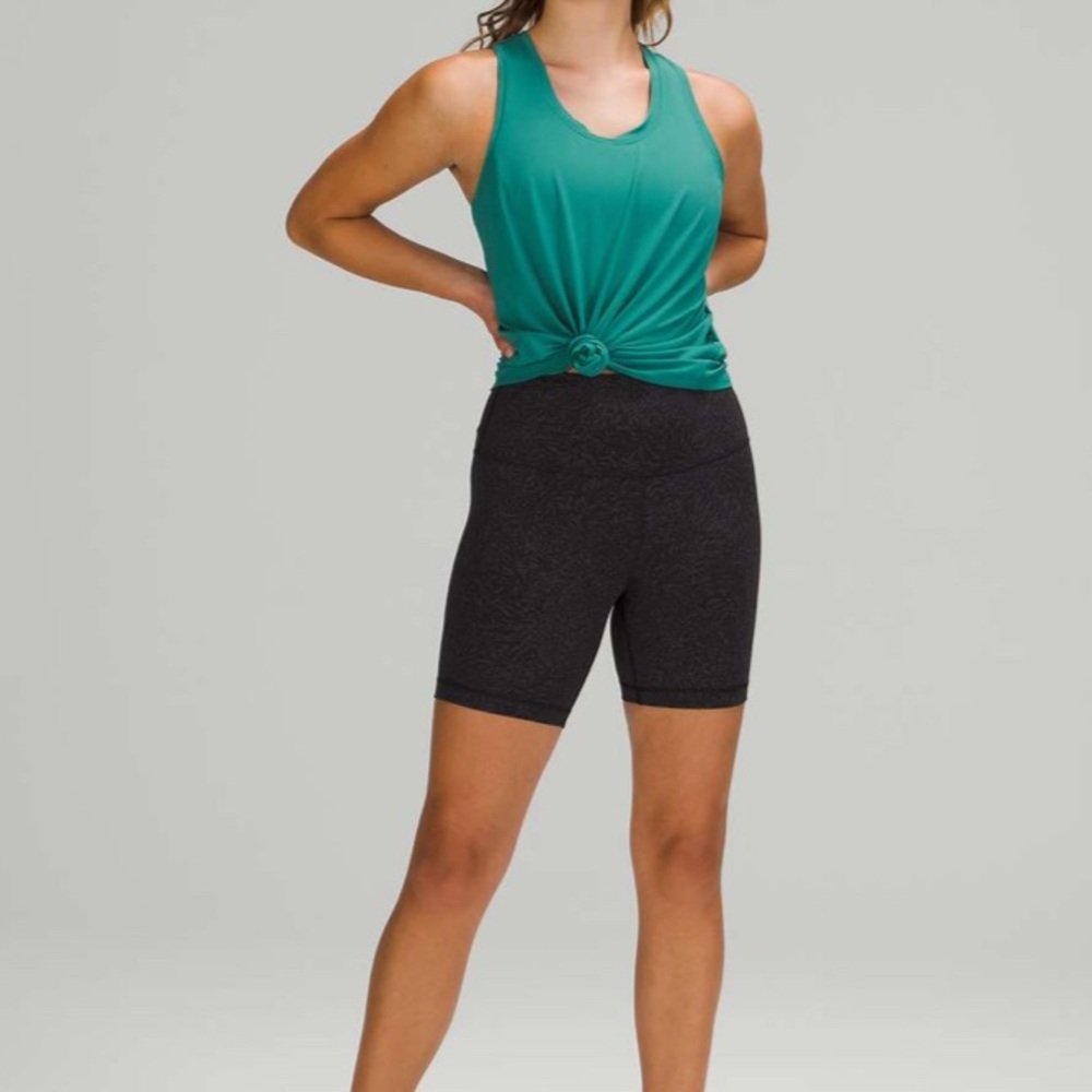 lululemon athletica teal green racerback tank - Picture 3 of 6